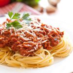 اسپاگتی با سویا